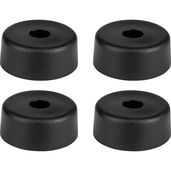 Main product image for 4-Pack Rubber Cabinet Feet 1.57" Dia. x 0.61" H 260-7500